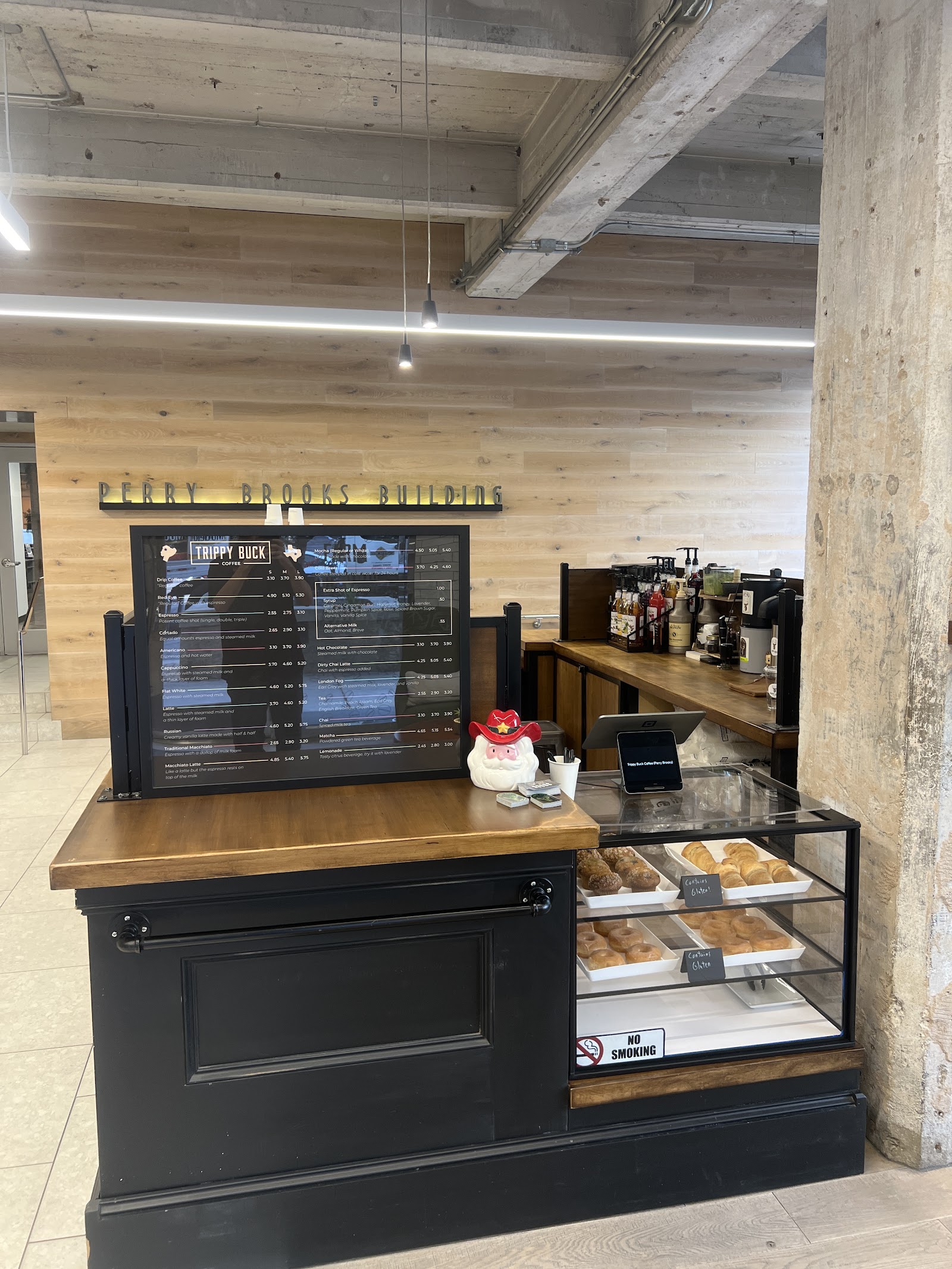 Coffee being prepared